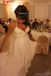 Свадебное платье в стиле ампир